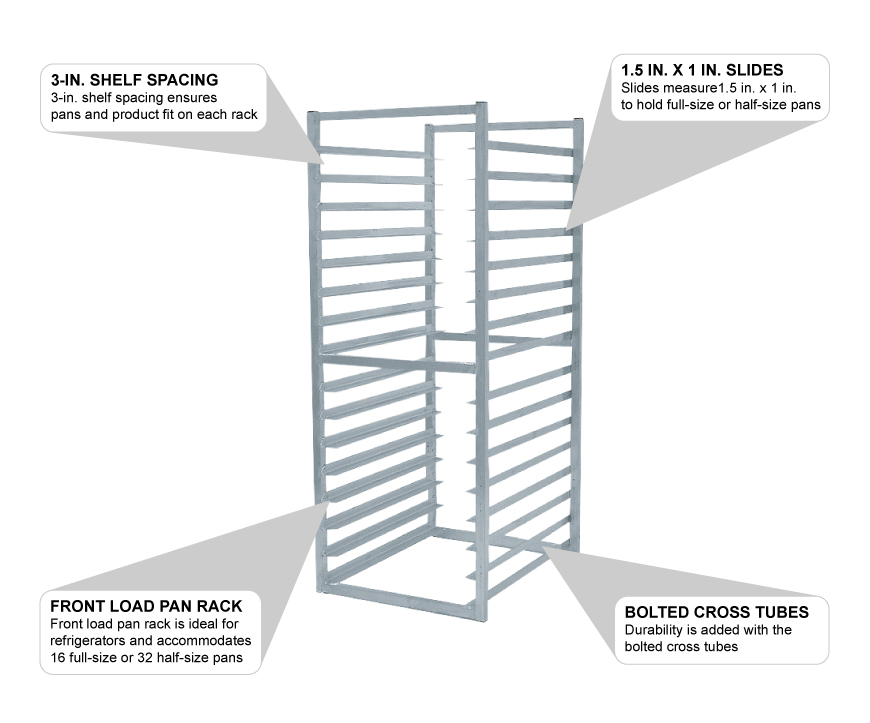 Advance Tabco rr16x Features