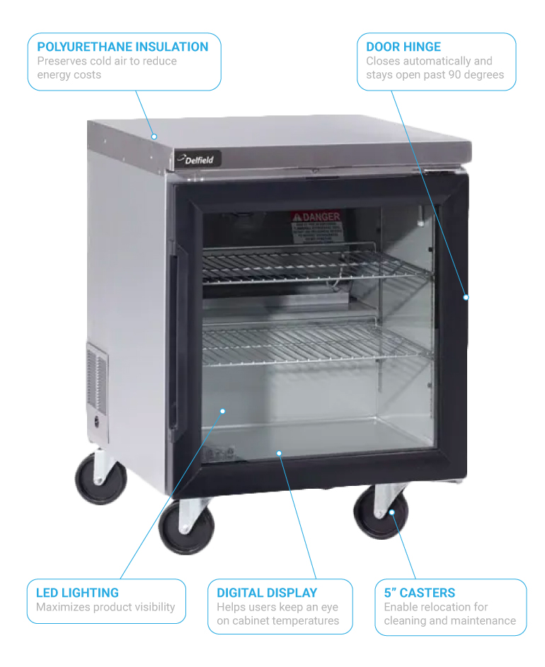 Delfield gur27pg Features