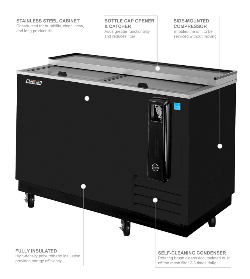 Turbo Air tbc50sb Features
