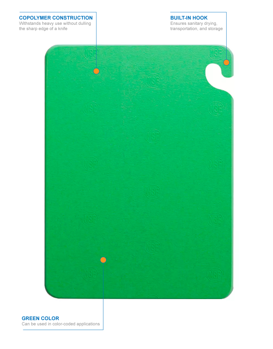 San Jamar CB152012GN Features
