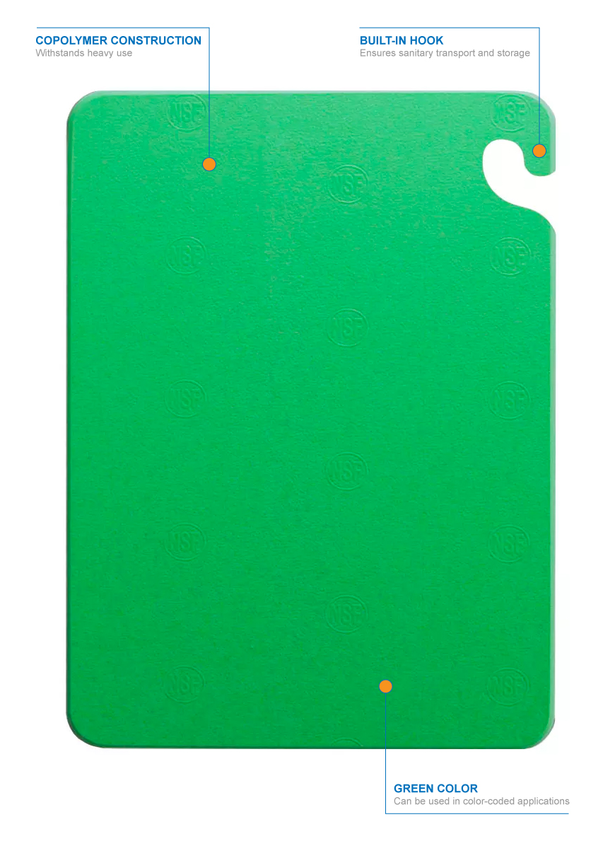 San Jamar CB182412GN Features