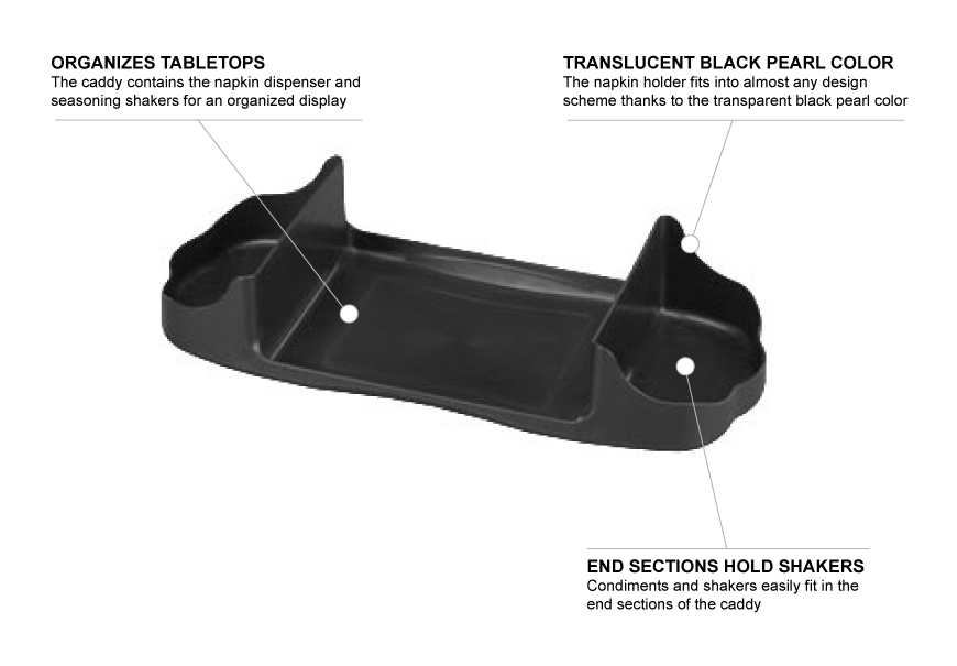 San Jamar h400ctbk Features