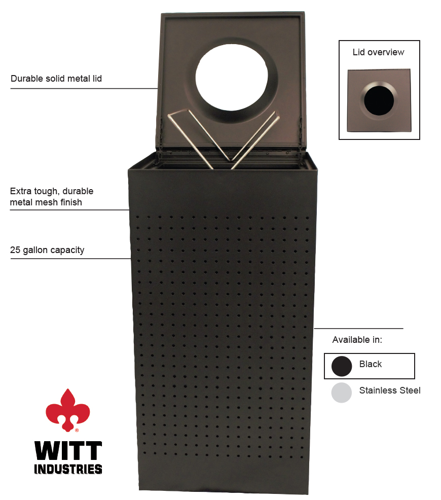 Witt Industries cl25bk Features