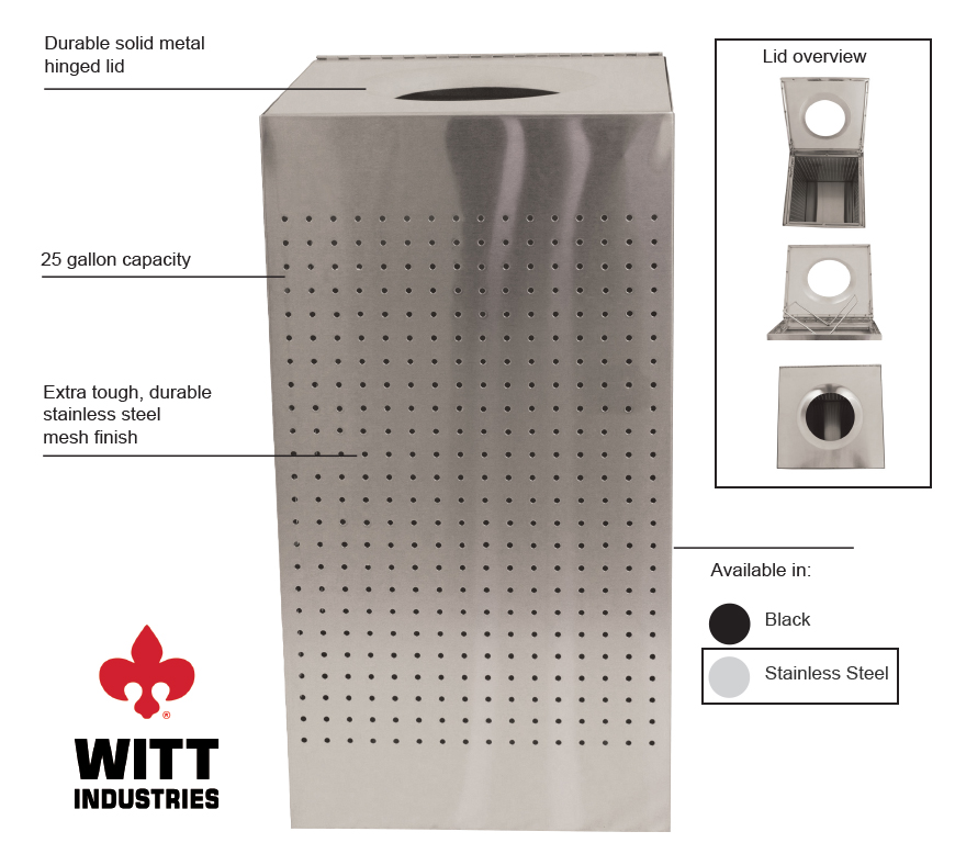 Witt Industries cl25ss Features