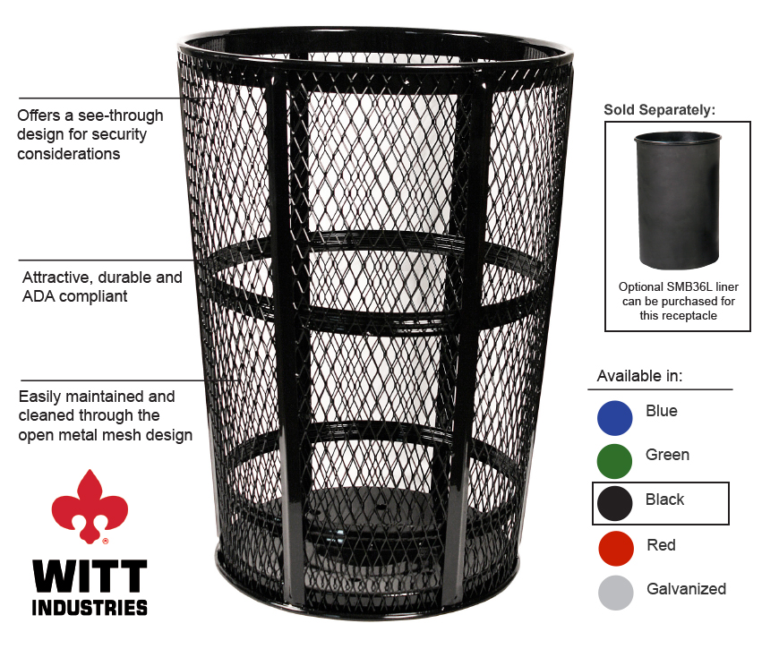 Witt Industries exp52bk Features