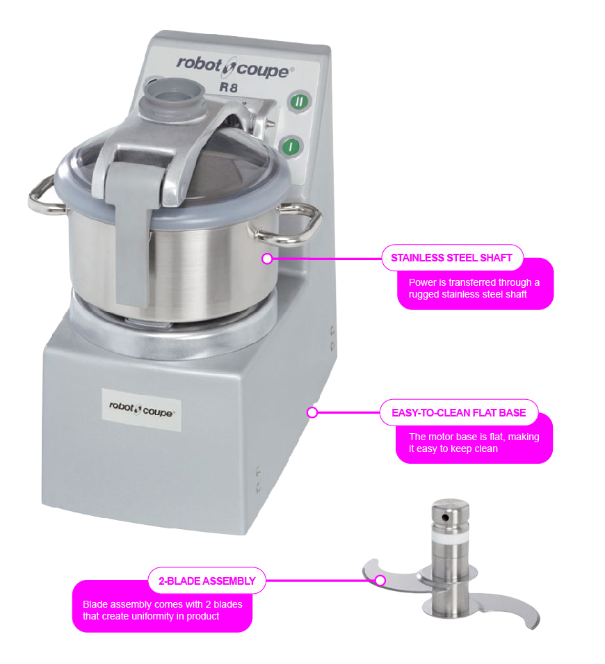 Robot Coupe r8ultra Features