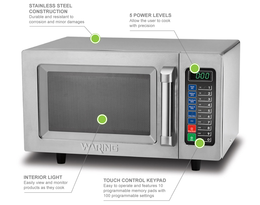 Waring wmo90 Features