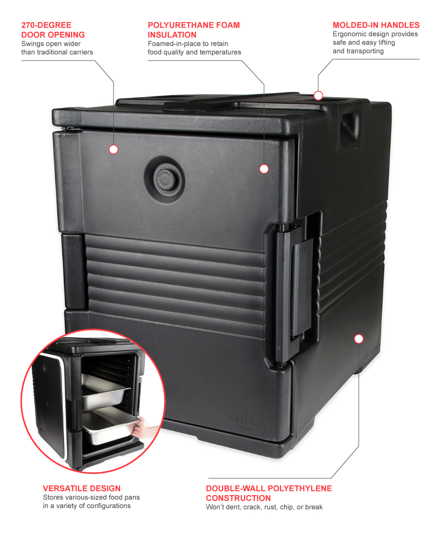 Cambro upc400110 Features