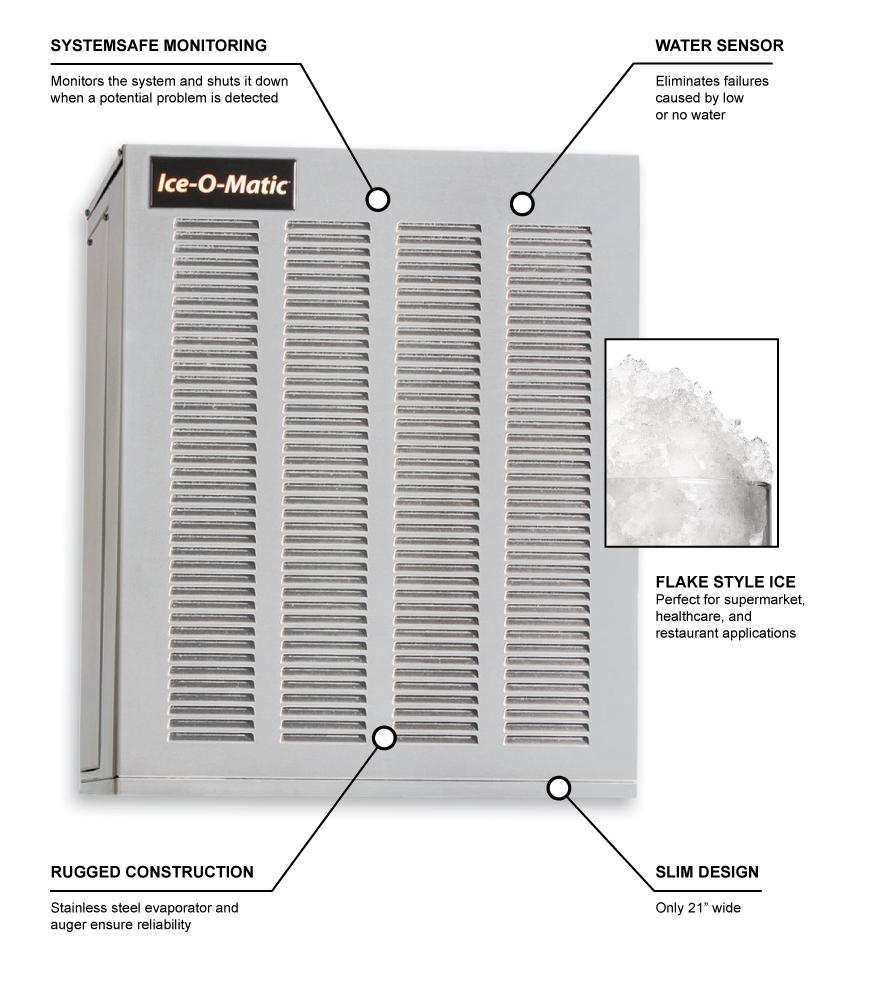 Ice-O-Matic mfi0800w Features