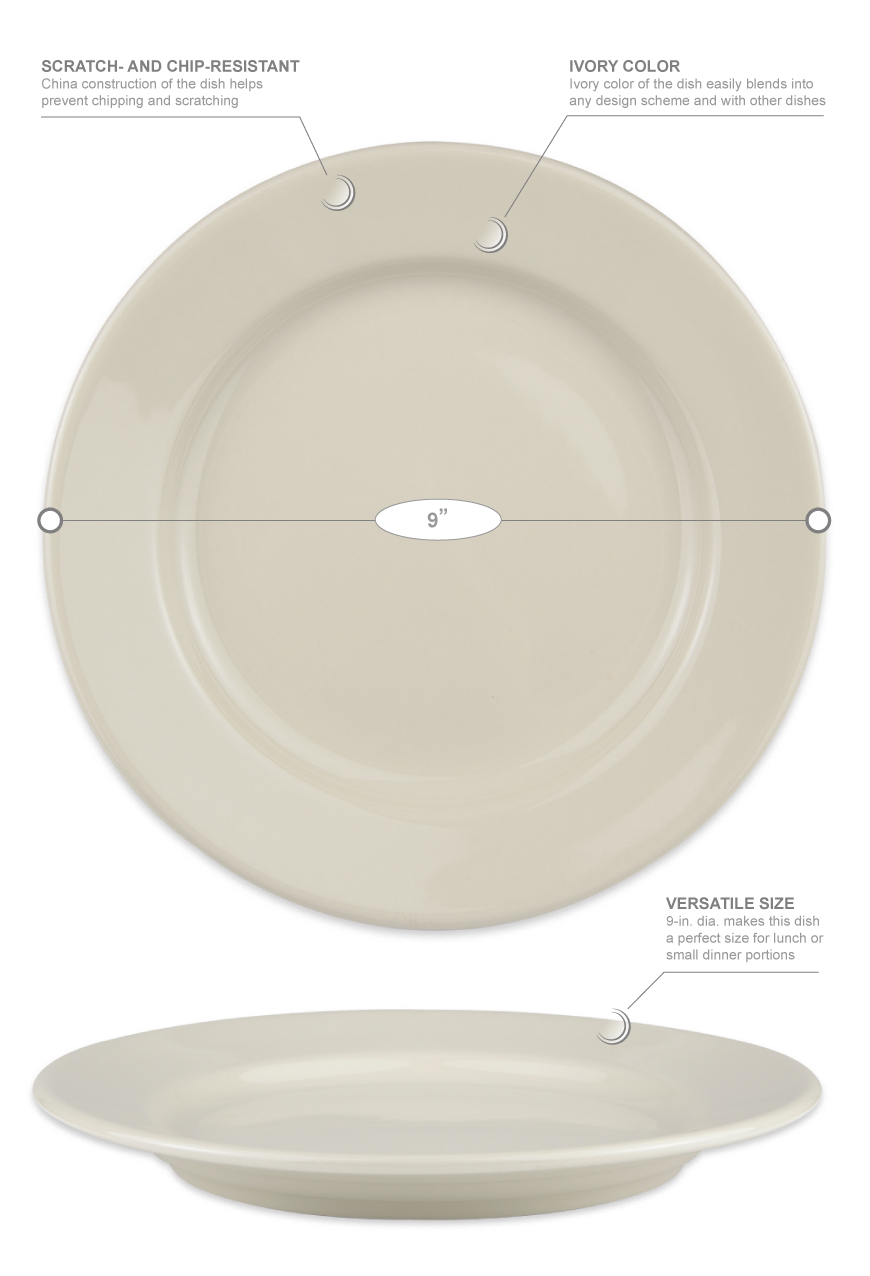 Homer Laughlin 40700 Features