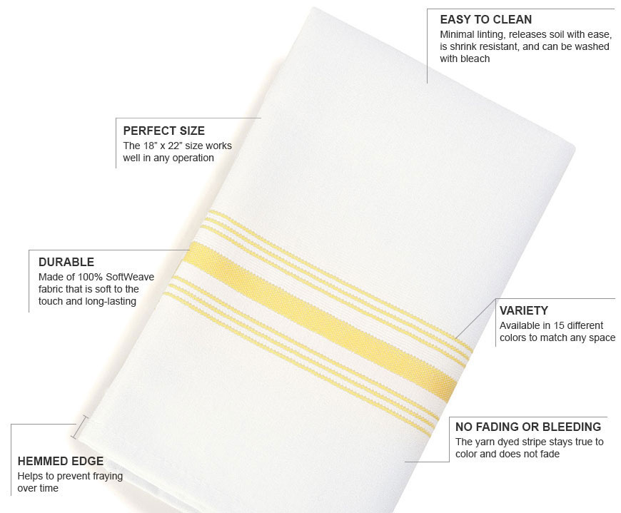 Bistro Striped Napkins