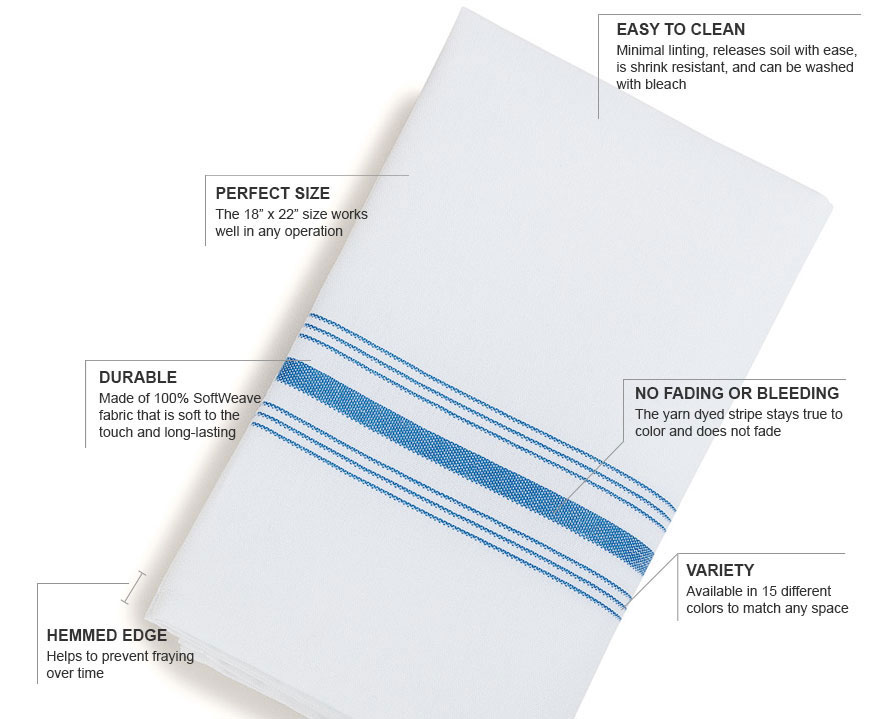 Bistro Striped Napkins