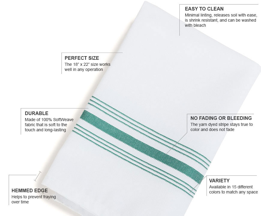 Bistro Striped Napkins
