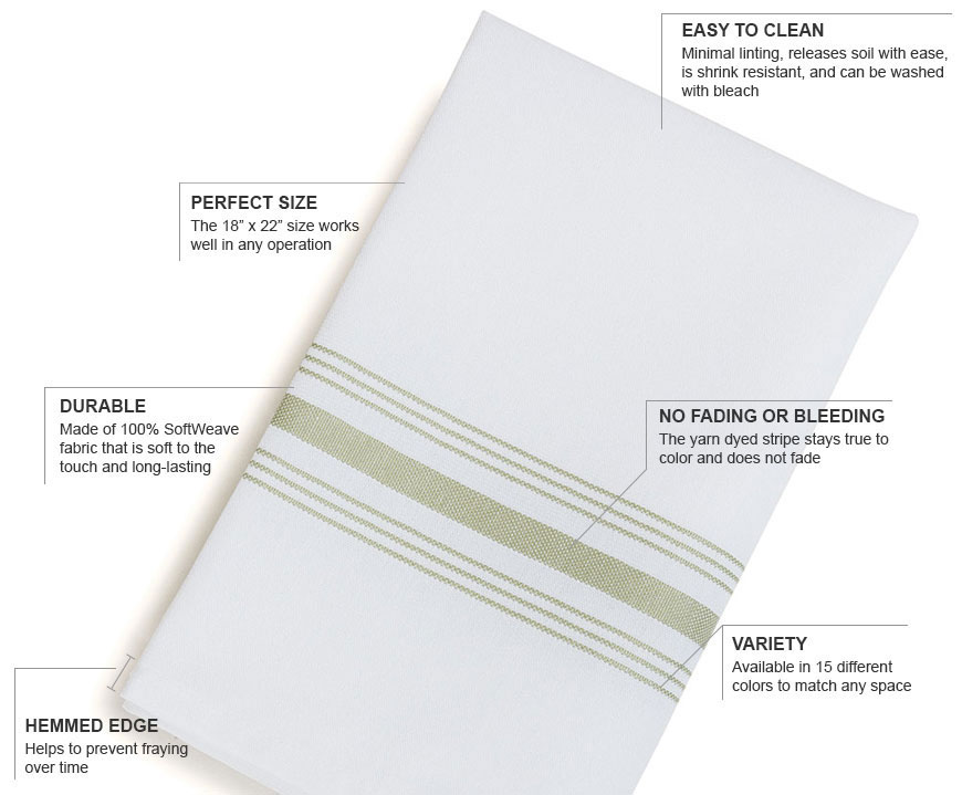 Bistro Striped Napkins