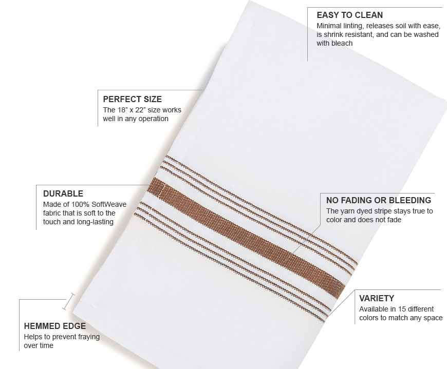 Bistro Striped Napkins
