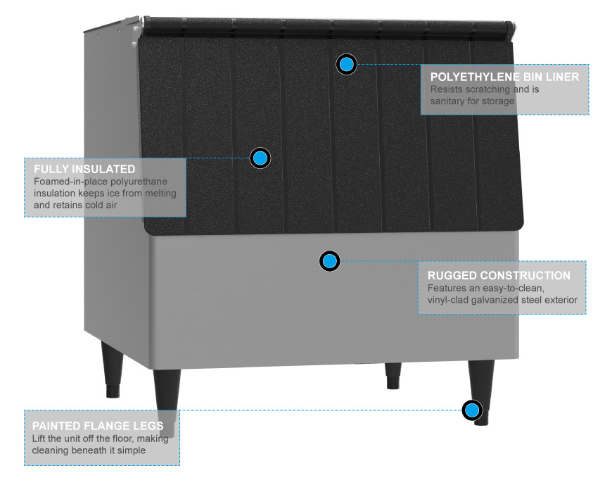 Hoshizaki b250pf Features