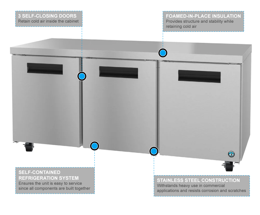 Hoshizaki CRMR72 Features
