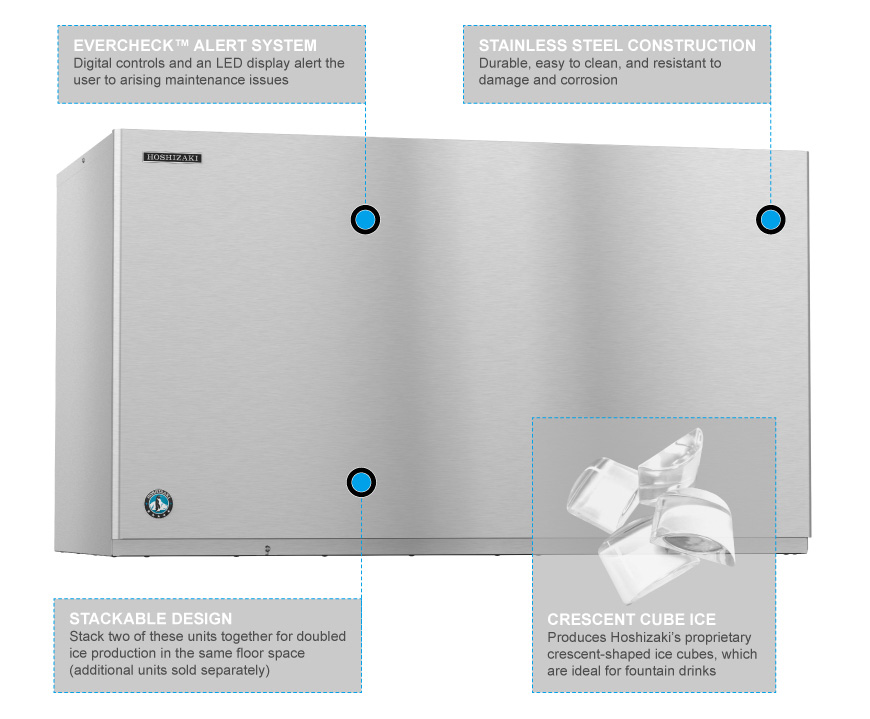 Hoshizaki km1301srj Features