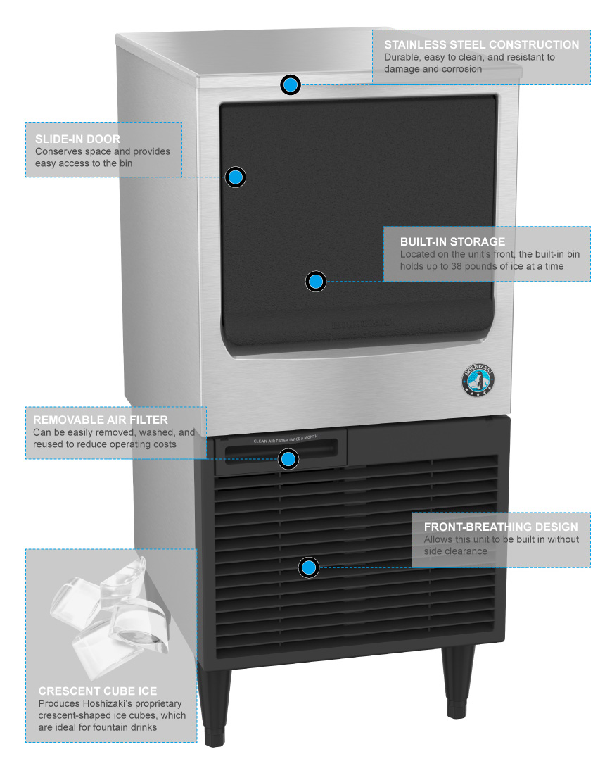 Hoshizaki km61bah Features