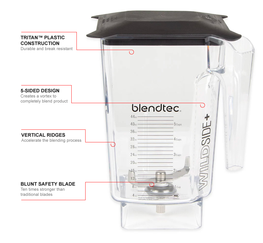 Blendtec WILDSIDES Features