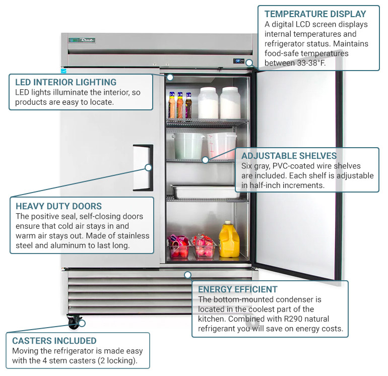 T49 True Refrigerator Parts