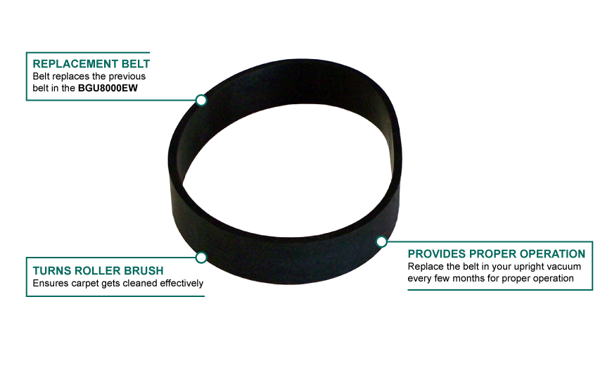 Bissell u8000belt Features
